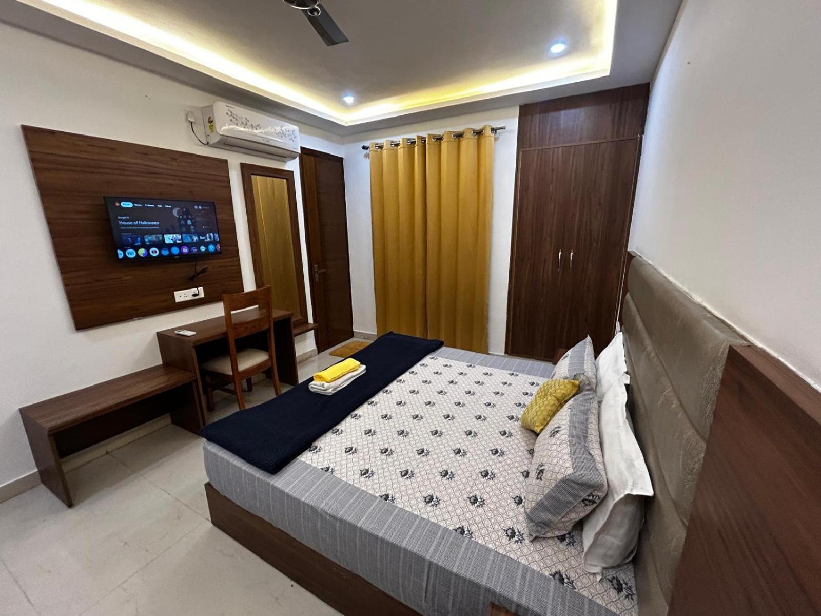 Ima Ganga - Aesthetic, Quite Mountain View With Netflix, Free Airport Pickup For Booking More Than 7 Nights, Elevator, Backup, Heater In Upper Tapovan * Rishikesh