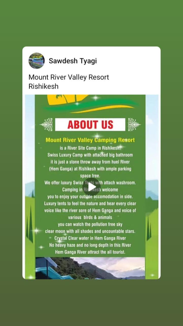 Mount River Valley Resort, Luxury tent