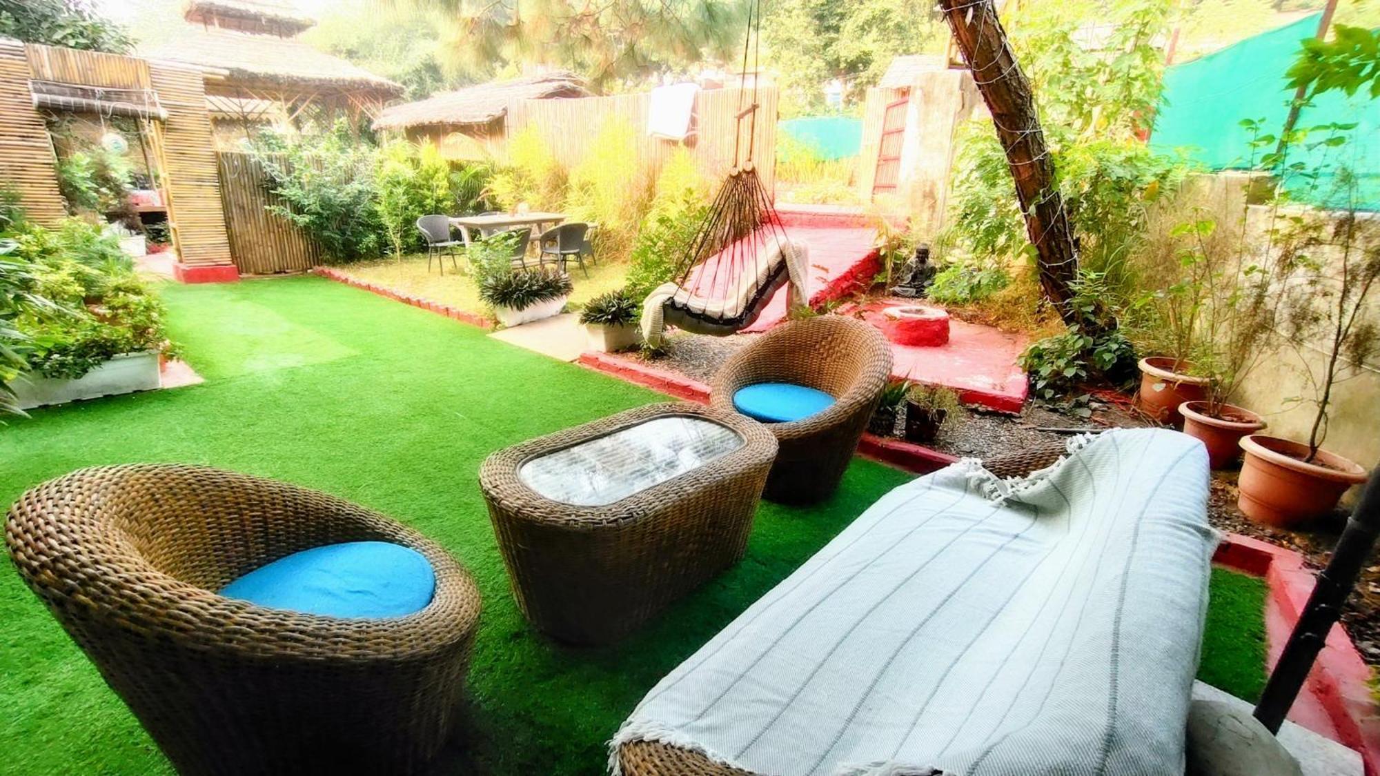 Offgrid - 3 Bedroom Vacation With Personal Garden, Open Theatre, Bonfire In Lush Area Holiday home Rishikesh
