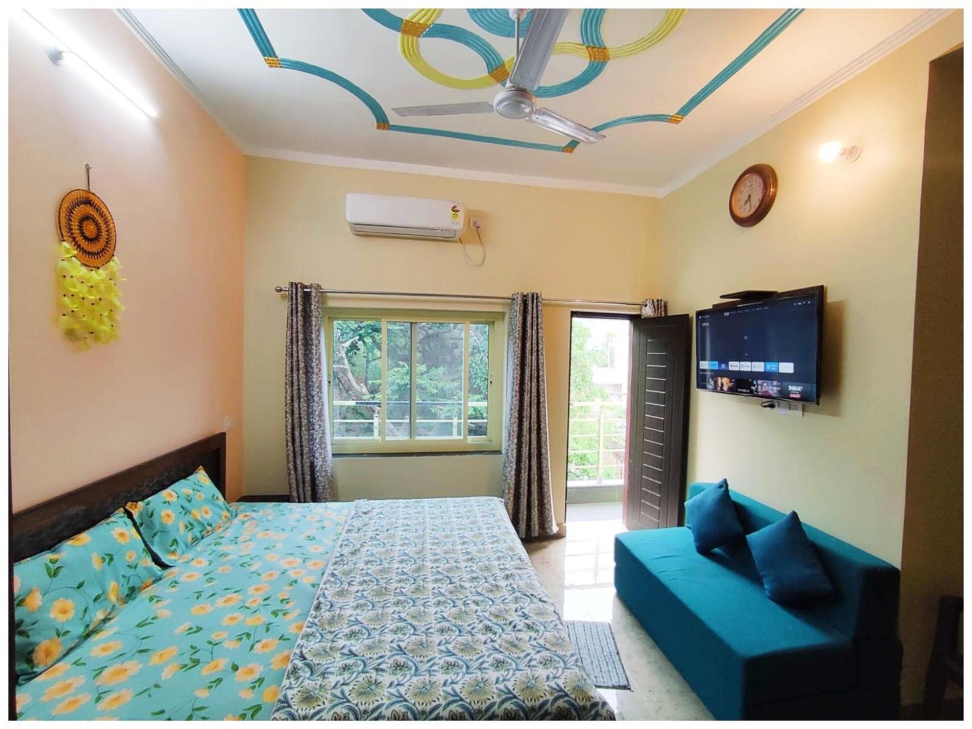 Budget - A-n-a-n-d-a-m- Near Radha Govinda Temple - Ram Jhula - Goa - Hygiene & Spacious - In Rishikesh